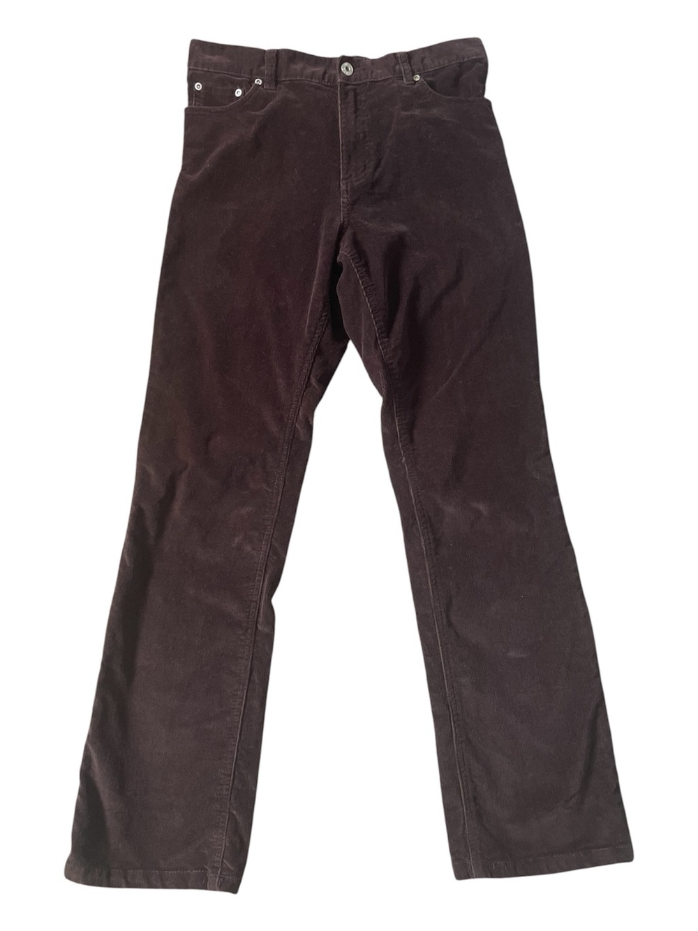 Vintage Y2K Reflect Jeans Brown Corduroy Pants Straight Leg Y2K Academia Sz 10